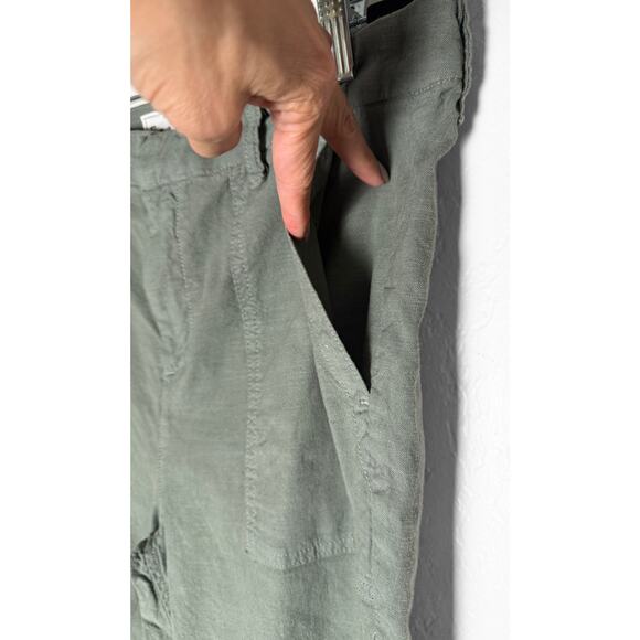 Frank & Eileen Women's Jameson Utility Jogger Cotton High Rise Tapered Pants 8 - Picture 7 of 11